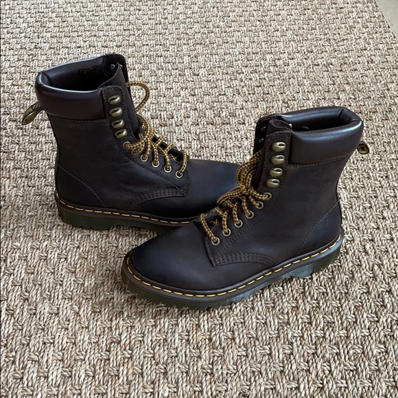 Dr. Martens Shoes - Dr. Martens Dark Brown Boots, Unisex